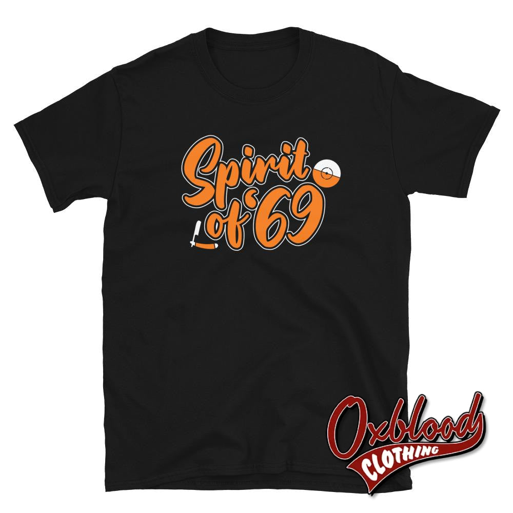 Razors And Records 69 T-Shirt - Trojan Spirit Of Clothing Black / S Shirts