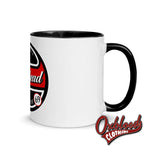 Load image into Gallery viewer, Red Stripe Skinhead Mug With Color Inside - 1969 Black
