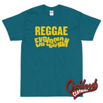 Lade das Bild in den Galerie-Viewer, Reggae Explosion T-Shirt Ska &amp; Roots Lp 7 Galapagos Blue / S
