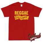 Lade das Bild in den Galerie-Viewer, Reggae Explosion T-Shirt Ska &amp; Roots Lp 7 Red / S
