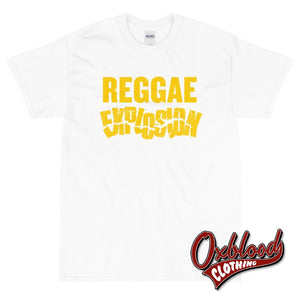Reggae Explosion T-Shirt Ska & Roots Lp 7 White / S