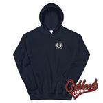 Load image into Gallery viewer, Reggae Roots And Ska Helmet Hoodie - Clothing Uk Style Navy / S
