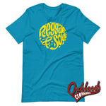 Load image into Gallery viewer, Reggae &amp; Soul T-Shirt - Jamaican Clothing Aqua / S T-Shirts
