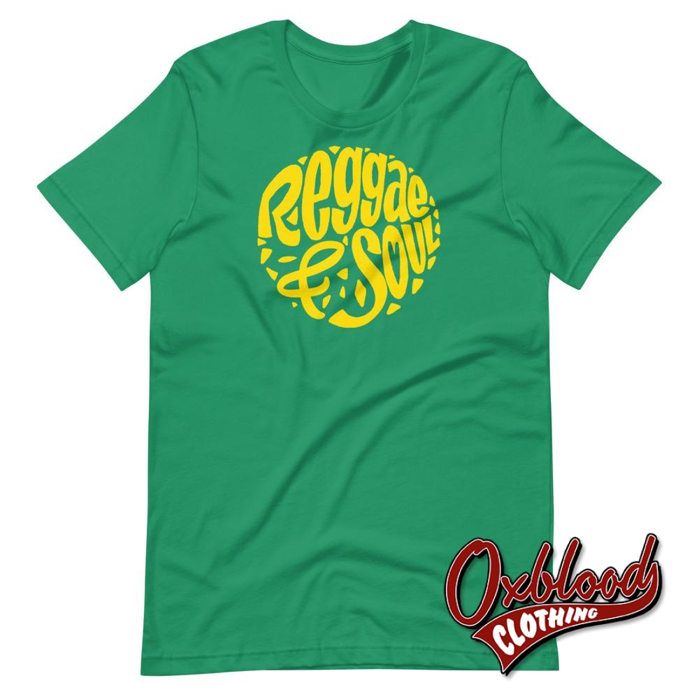 Reggae & Soul T-Shirt - Jamaican Clothing Kelly / Xs T-Shirts