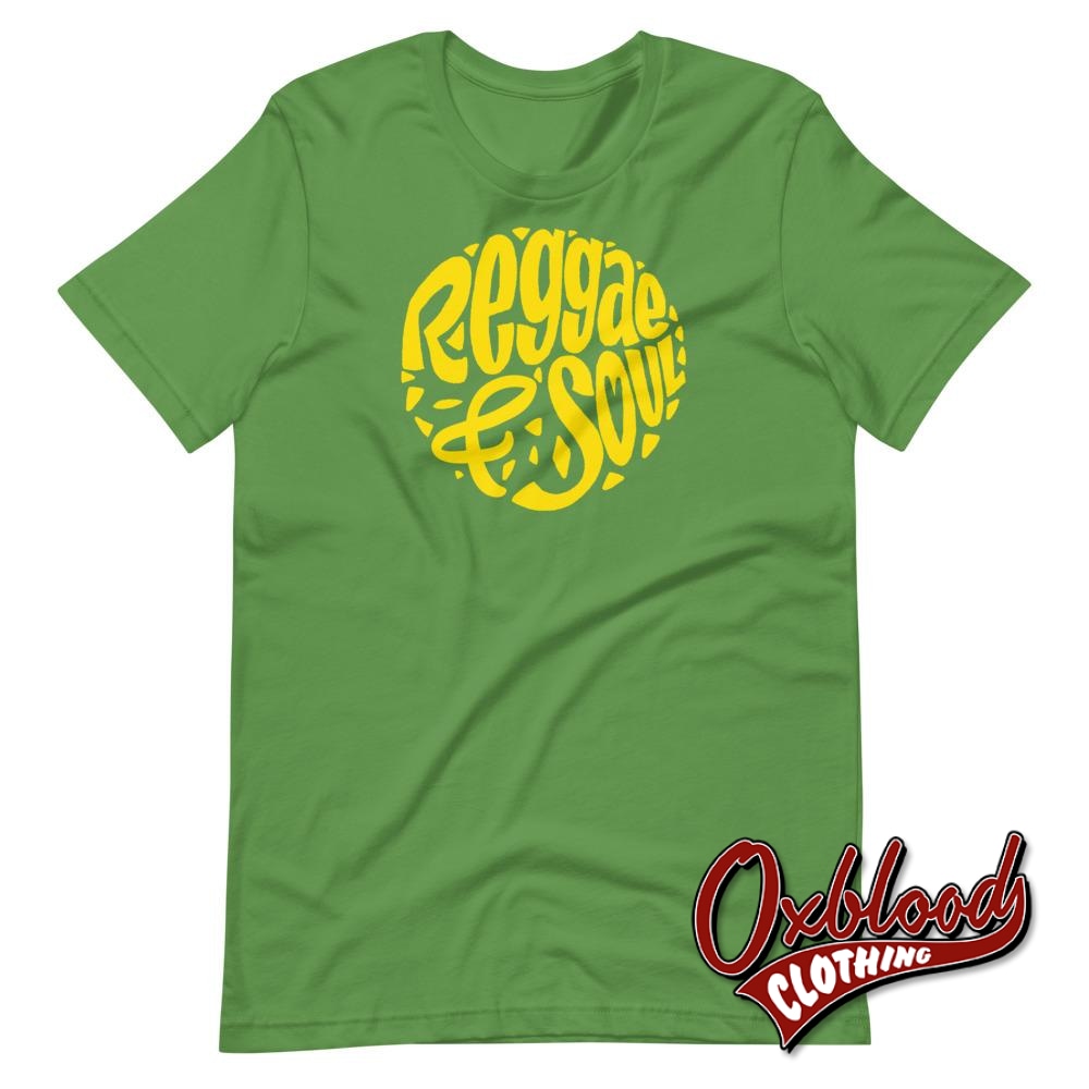 Reggae & Soul T-Shirt - Jamaican Clothing Leaf / S T-Shirts