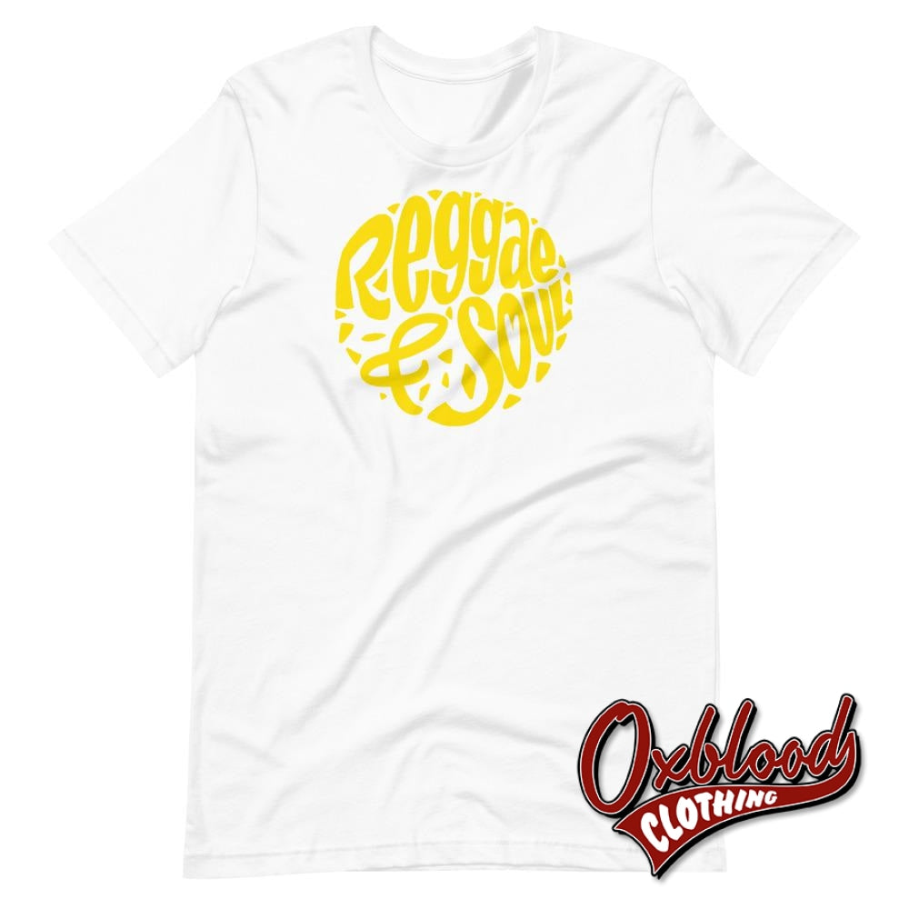 Reggae & Soul T-Shirt - Jamaican Clothing White / Xs T-Shirts