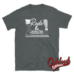 Load image into Gallery viewer, Rude And Reckless T-Shirt - Ska Tshirts &amp; 2Tone Clothing Dark Heather / S
