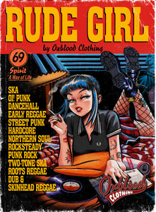 Rude Girl T-Shirt - Pulp Fiction Parody Shirts