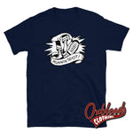 Load image into Gallery viewer, Runnin Riot T-Shirt - Oi Music Rupert Cleaver Streetpunk &amp; 80S Punk Shirts Skinhead Style Navy / S
