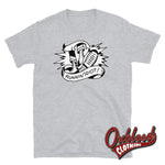 Cargar imagen en el visor de la galería, Runnin Riot T-Shirt - Oi Music Rupert Cleaver Streetpunk &amp; 80S Punk Shirts Skinhead Style Sport Grey
