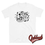 Load image into Gallery viewer, Runnin Riot T-Shirt - Oi Music Rupert Cleaver Streetpunk &amp; 80S Punk Shirts Skinhead Style White / S
