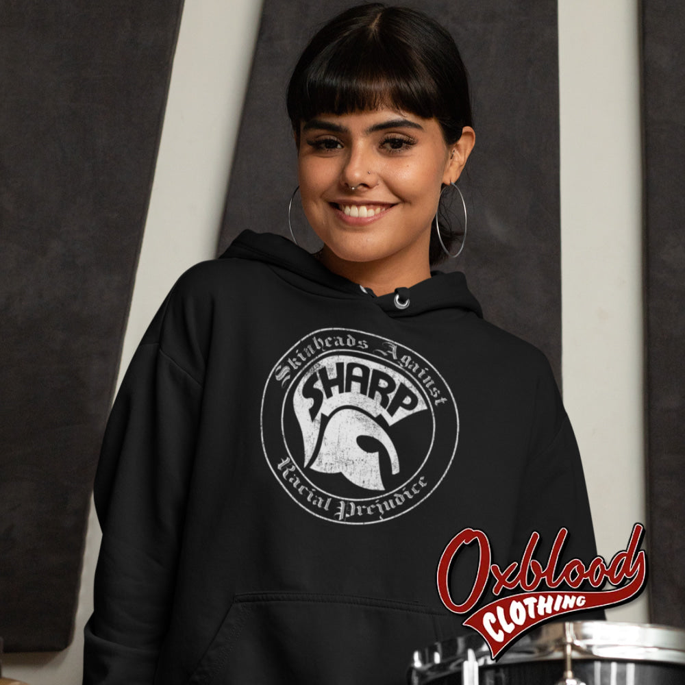 S.h.a.r.p. Skinheads Against Racial Prejudice Hoodie - Sharp Skinhead Clothing