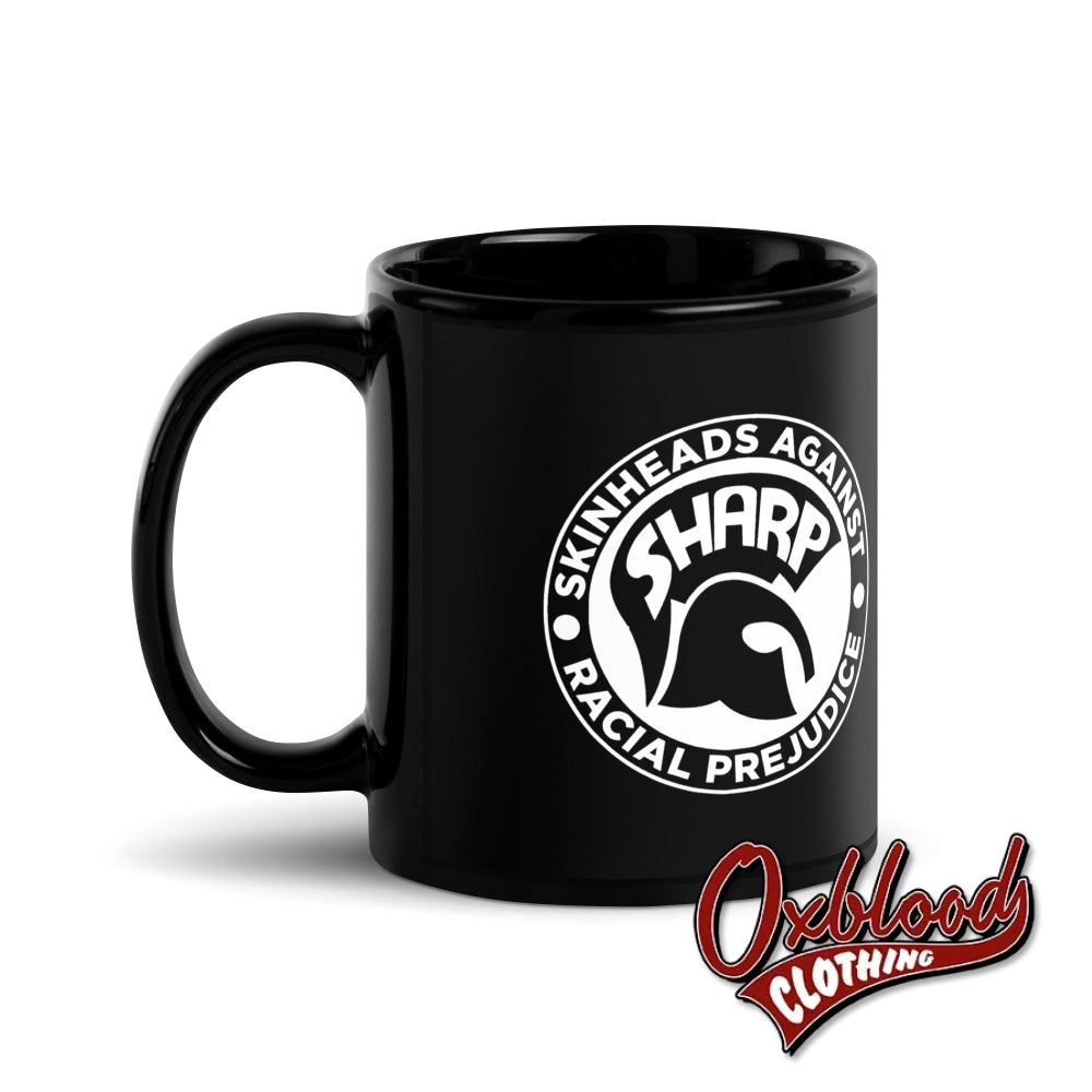 SHARP Glossy Mug - Skinheads Against Racial Prejudice - Anti-Racist Tr ...