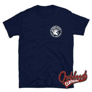 Sharp S.h.a.r.p. Skinheads Against Racial Prejudice T-Shirt - Anti-Racism Clothing Navy / S