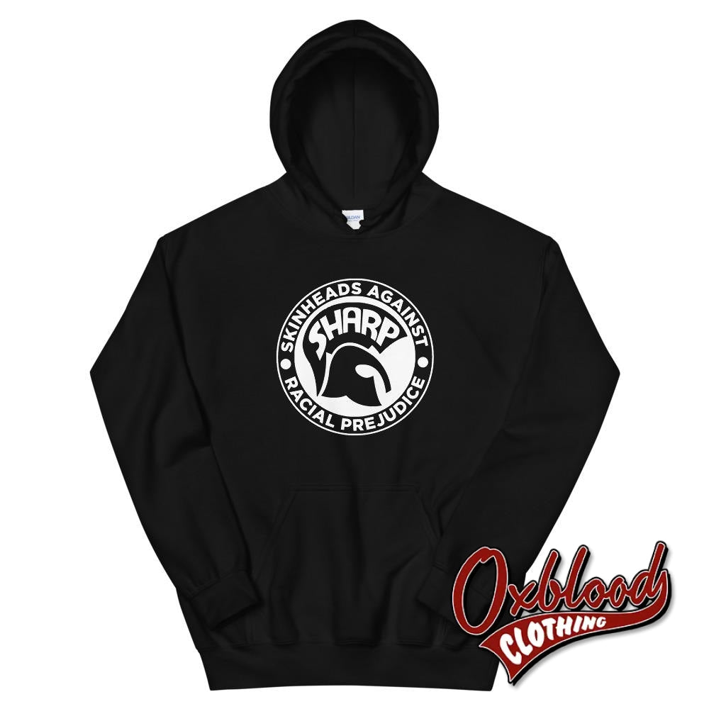 Sharp Skinheads Against Racial Prejudice Hoodie - S.h.a.r.p. Apparel Black / S