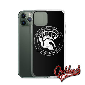 Sharp Skinheads Against Racial Prejudice Iphone Case
