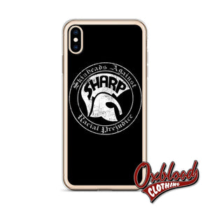 Sharp Skinheads Against Racial Prejudice Iphone Case