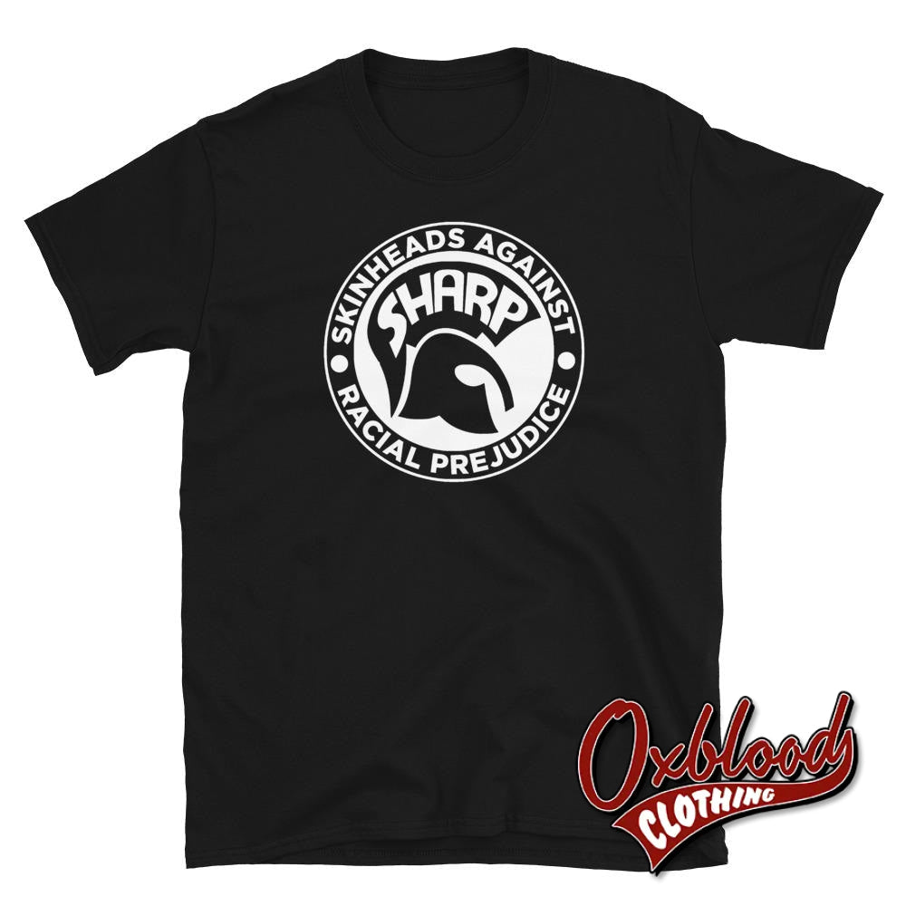 Sharp Skinheads Against Racial Prejudice T-Shirt - S.h.a.r.p. Apparel Black / S Shirts
