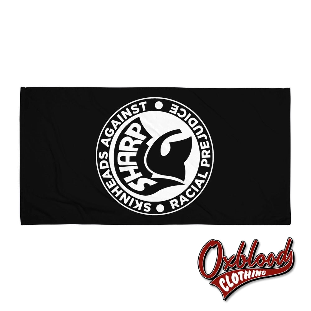 Sharp Skinhead SHARP Towel - Skinheads Against Racial Prejudice - Anti-Racist skins ...