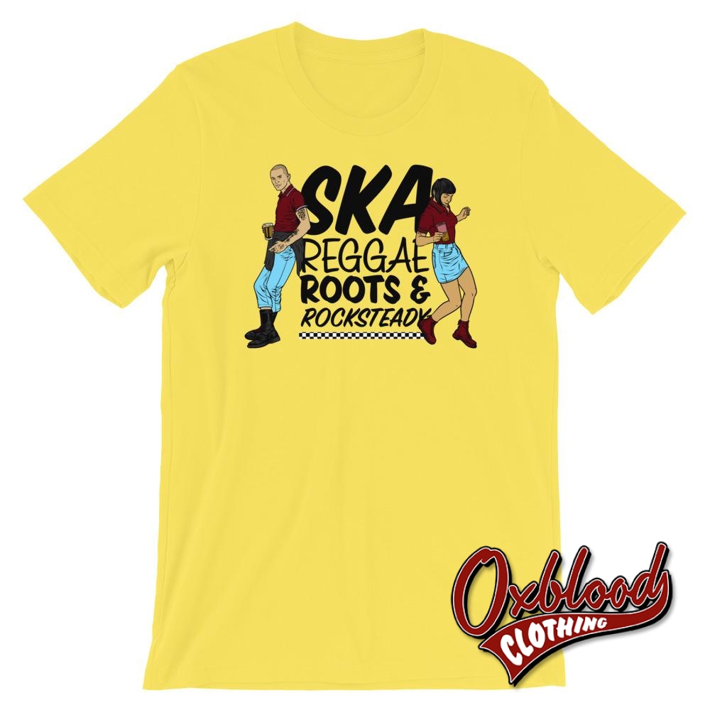 Ska Reggae Roots & Rocksteady Unisex T-Shirt Yellow / S Shirts