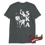 Cargar imagen en el visor de la galería, Ska Rude Girl T-Shirt - Two-Tone Clothing Dark Heather / S
