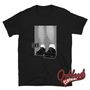 Skanking Reggae Ska Girl T-Shirt Black / S Shirts