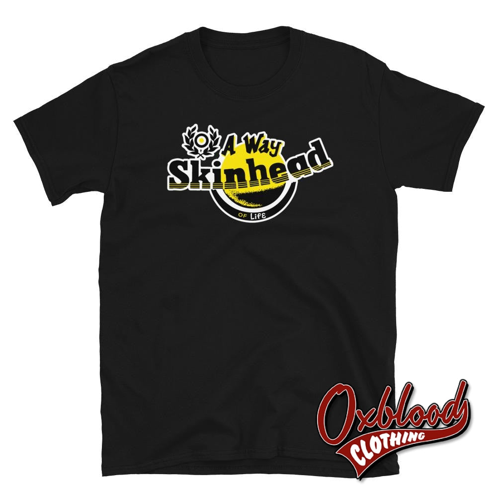Skinhead - A Way Of Life T-Shirt Dr Martens Logo Black / S