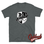 Load image into Gallery viewer, Skinhead Coat Of Arms Shield T-Shirt - And Ska Clothing Dark Heather / S
