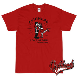 Skinhead Love Affair T-Shirt - Traditional Clothing & Ska Fashion Red / S T-Shirts
