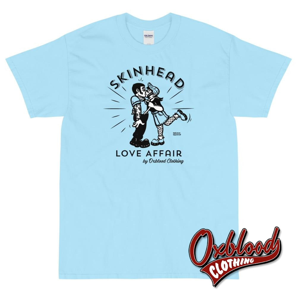 Skinhead Love Affair T-Shirt - Traditional Clothing & Ska Fashion Sky / S T-Shirts