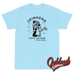 Cargar imagen en el visor de la galería, Skinhead Love Affair T-Shirt - Traditional Clothing &amp; Ska Fashion Sky / S T-Shirts
