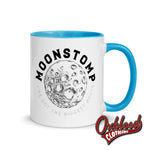 Load image into Gallery viewer, Skinhead Moonstomp Mug With Color Inside Ive Got The Biggest Boots Blue
