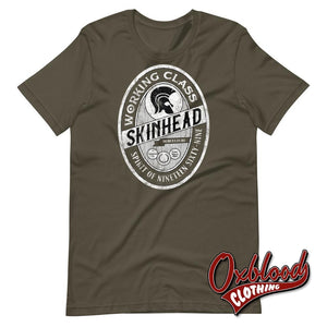Skinhead Pub Sign T-Shirt Army / S Shirts