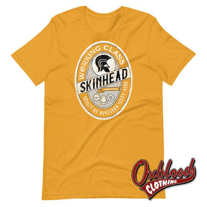 Skinhead Pub Sign T-Shirt Mustard / S Shirts