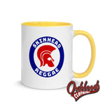 Lade das Bild in den Galerie-Viewer, Skinhead Reggae Mug With Color Inside Yellow
