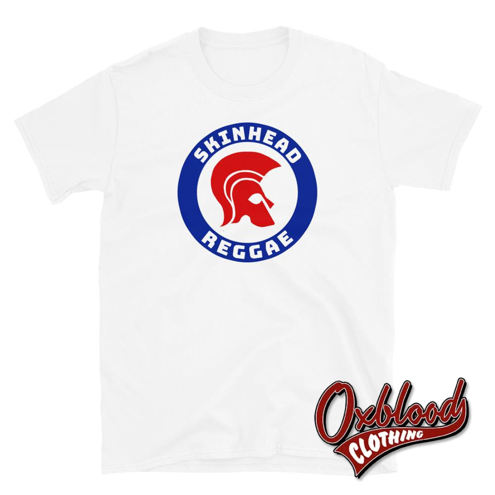 Skinhead Reggae T-Shirt - And Ska Clothing Womens/mens White / S Shirts