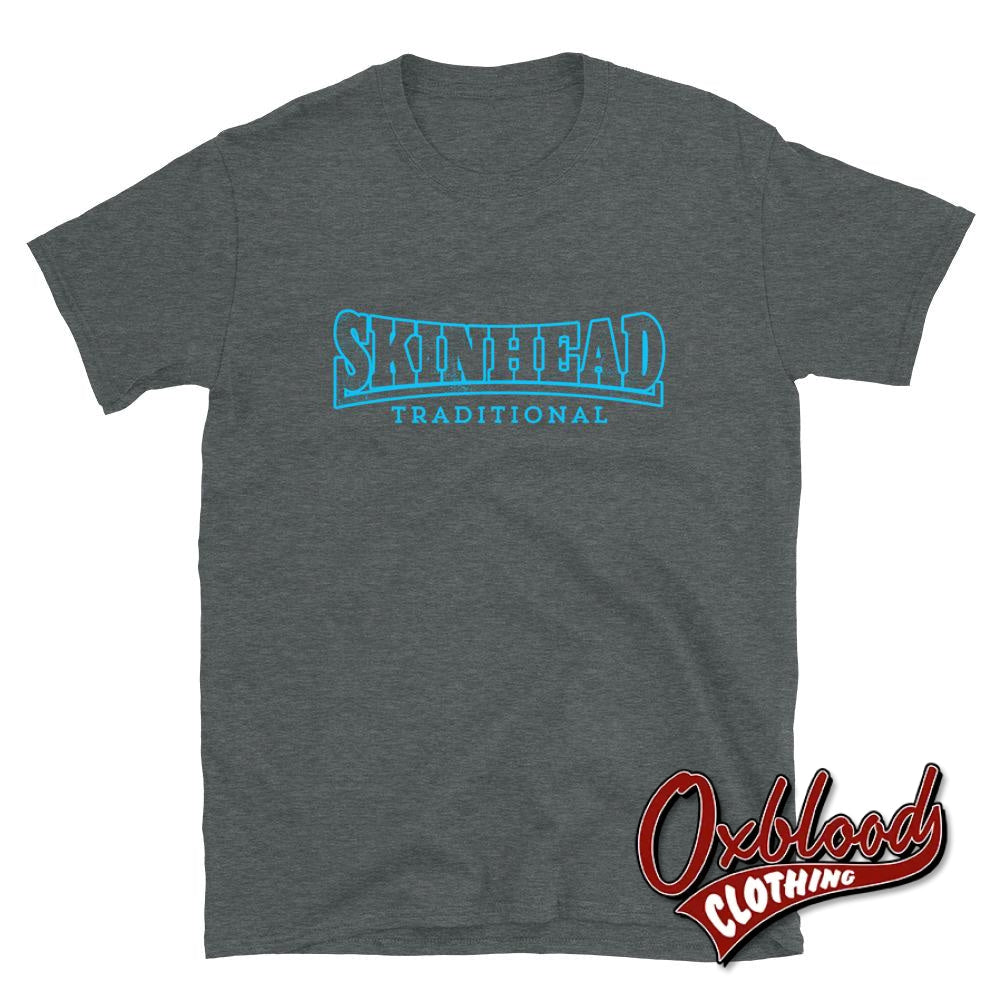Skinhead Traditional T-Shirt - 70S Fashion Dark Heather / S Shirts