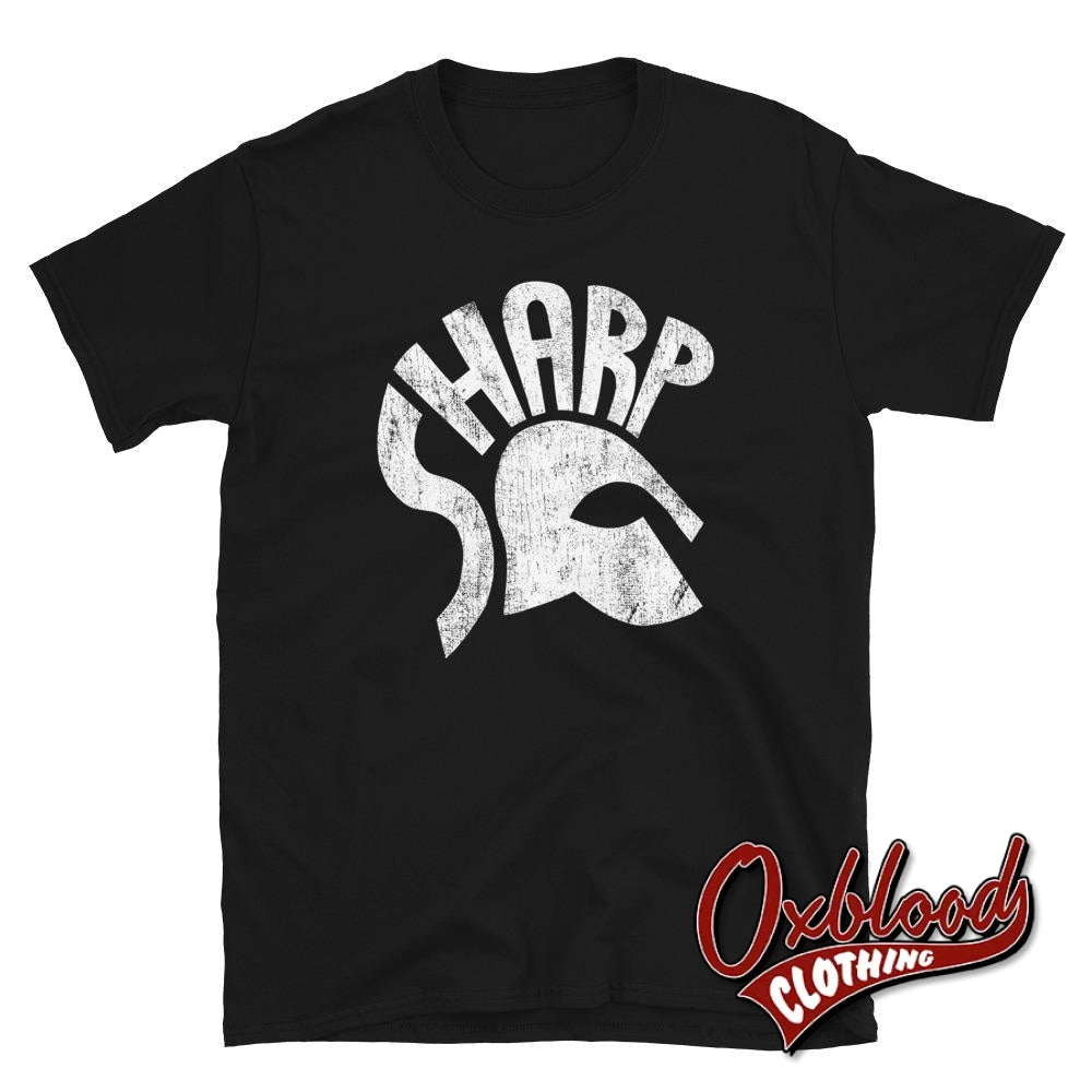 Skinheads Against Racial Prejudice T-Shirt - S.h.a.r.p. / Sharp Shirt Black S