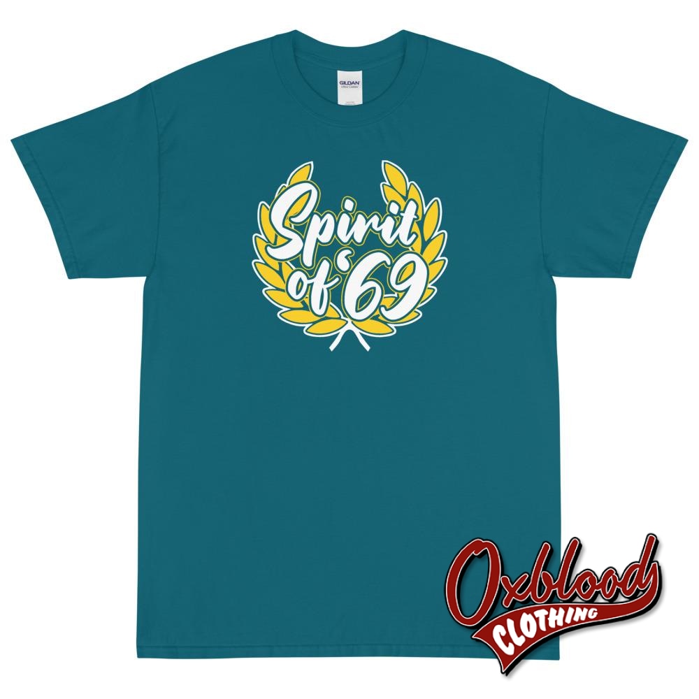 Spirit Of 69 Rude Boy Reggae T-Shirt - Mods Clothing 1960S Galapagos Blue / S
