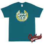 Cargar imagen en el visor de la galería, Spirit Of 69 Rude Boy Reggae T-Shirt - Mods Clothing 1960S Galapagos Blue / S
