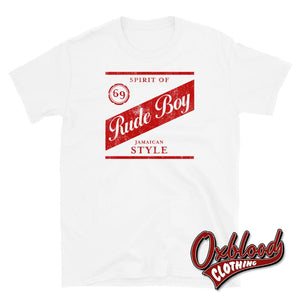 Spirit Of 69 Rude Boy T-Shirt - Reggae Clothing Uk & Jamaican Style S