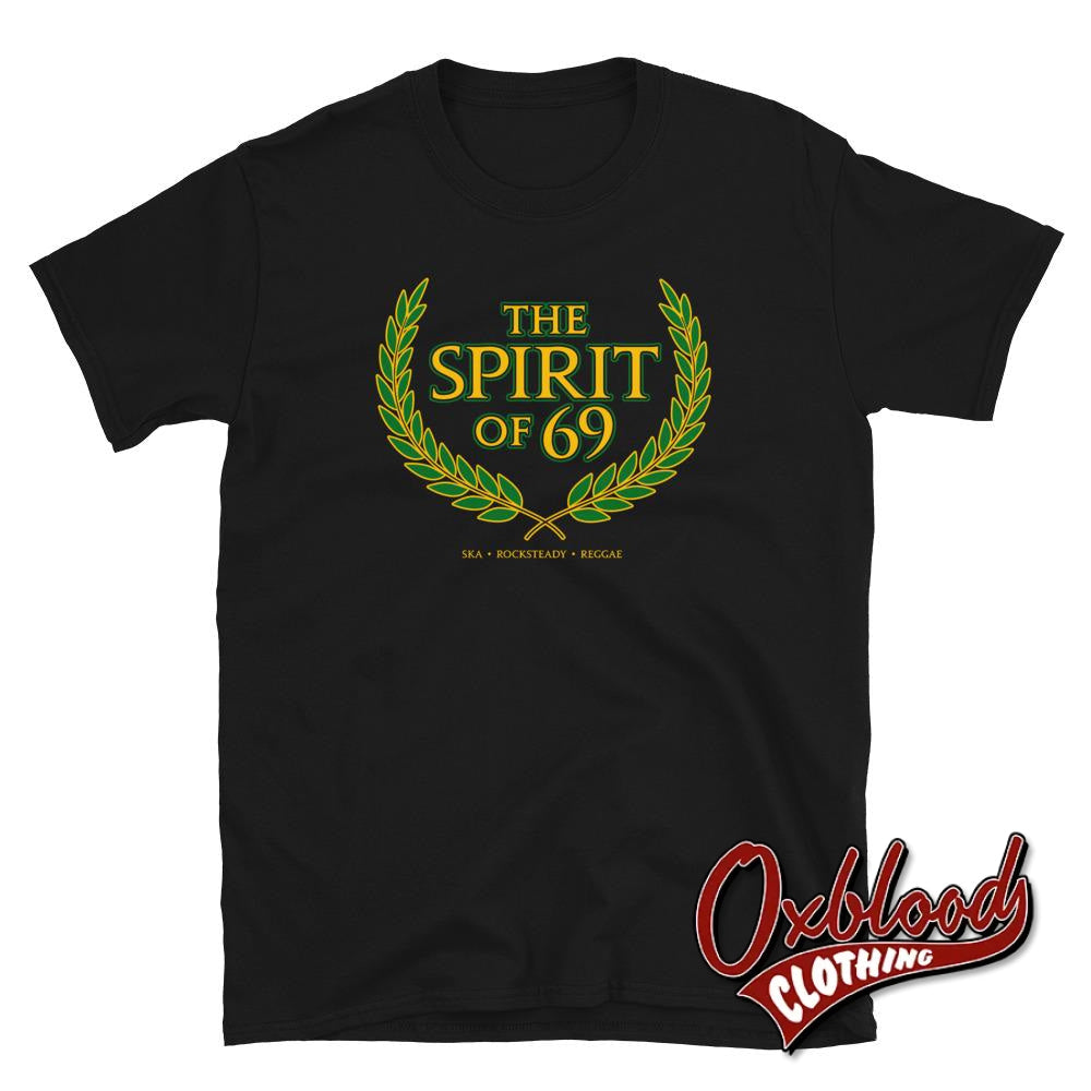 Spirit Of 69 T-Shirt - Ska Rocksteady Reggae Clothing Uk Black / S