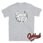 Load image into Gallery viewer, 2-Tone Spirit Of 69 T-Shirt - Two Tone Ska Clothing Sport Grey / S
