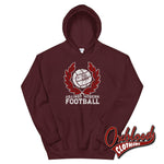 Cargar imagen en el visor de la galería, Stand Against Modern Football Hoodie - Amf Shirts Maroon / S
