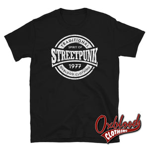 Street Punk T-Shirt - 80S T-Shirts & Straight Edge Clothing Uk Black / S