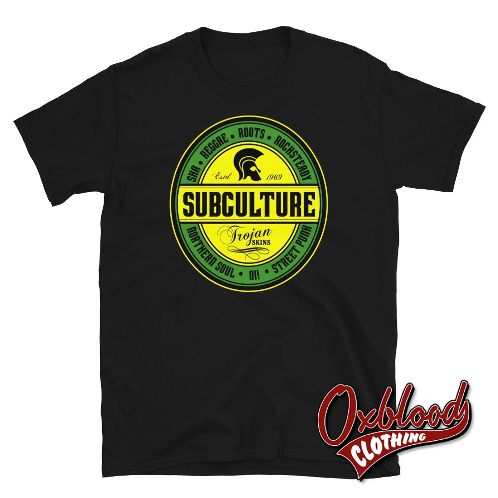 Subculture T-Shirt - 1969 Trojan Skins Ska Reggae Roots Rocksteady Northern Soul Oi! Street Punk