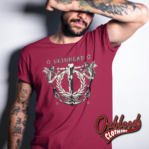 Tattoo Crucified Skinhead T-Shirt - Punk Ska Oi! Reggae