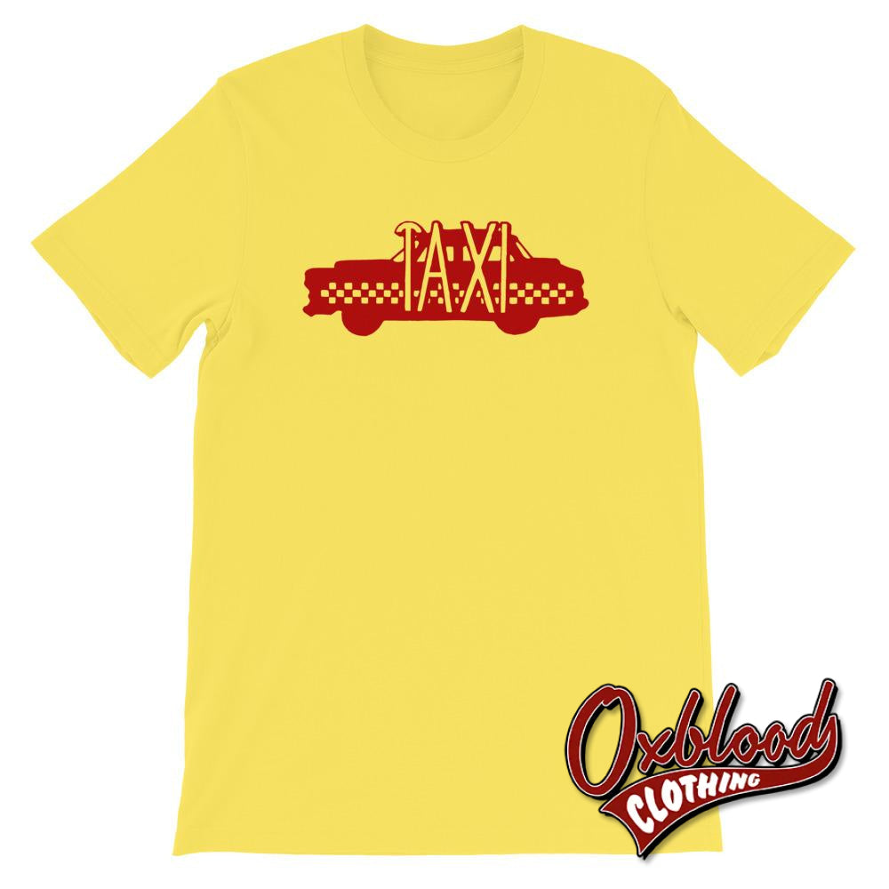 Taxi Record T-Shirt - by Downtown Unranked – Oxblood Clothing