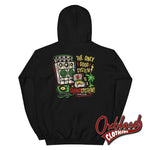 Cargar imagen en el visor de la galería, The Only Good System Is A Sound Hoodie - Dub Old School Design X Oxblood Clothing Black / S
