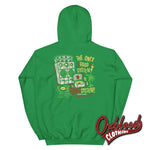 Cargar imagen en el visor de la galería, The Only Good System Is A Sound Hoodie - Dub Old School Design X Oxblood Clothing Irish Green / S
